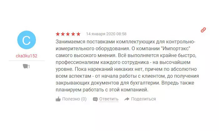 Отзывы