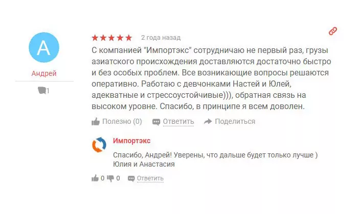 Отзывы